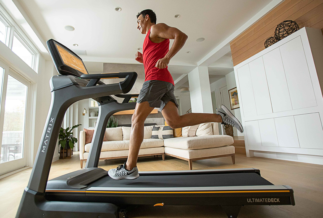 Man on a Treadmill