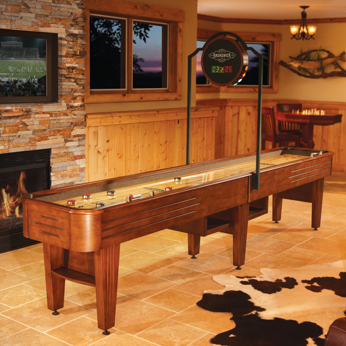 Brunswick Andover 14 Ft Shuffleboard Table