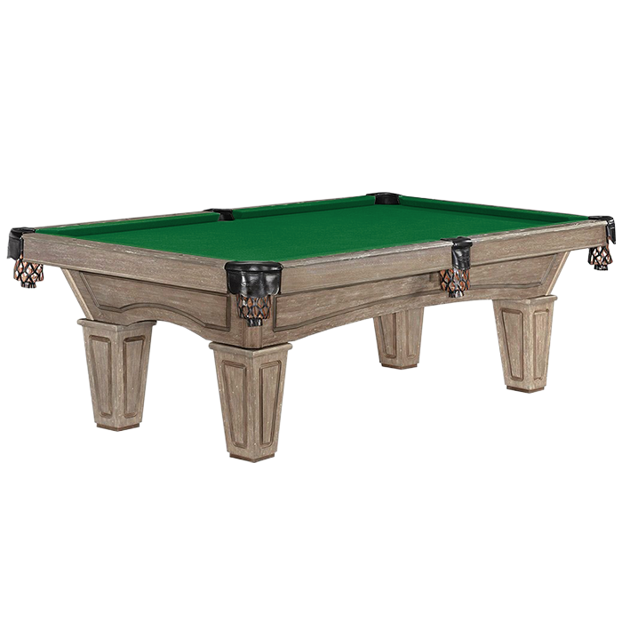 Brunswick 8-Foot Black Wolf Pool Table with FREE Contender Play Package  Accessories and Brunswick Sahara Contender Cloth. 