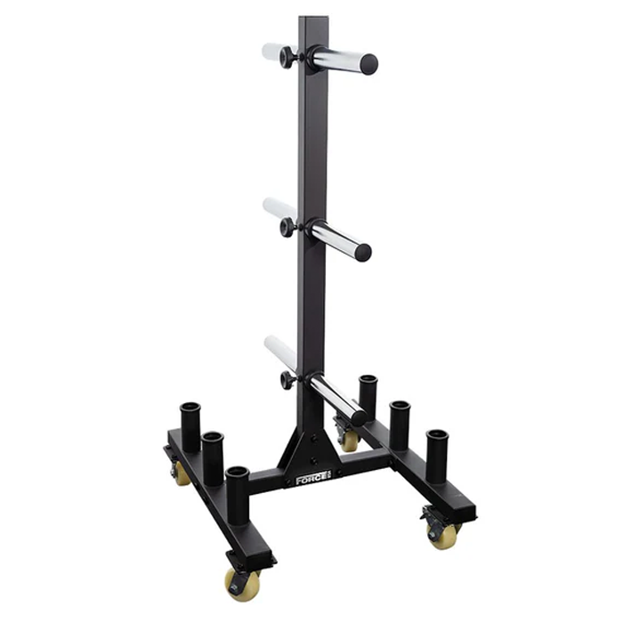 Force USA Bumper Plate and Barbell Storage Tree