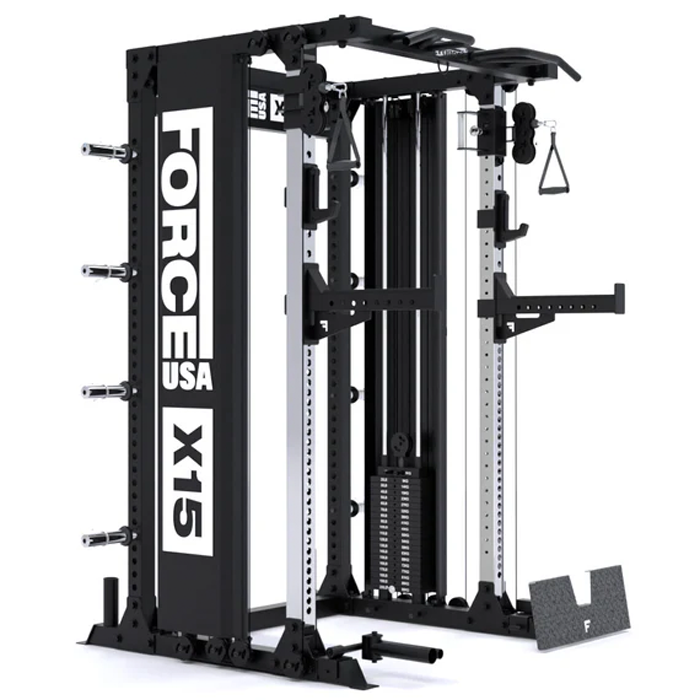 Force USA X15 Pro Multi Trainer (Stack + Free Weight) (Half Rack)