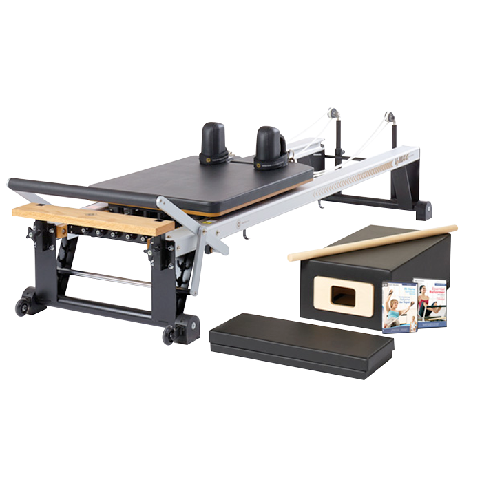 Pilates Reformer Machine for Home Workouts with Foldable Frame, Pilates  Reformer with 5 Resistance Cords, Easy to Move and Store, Features Sturdy